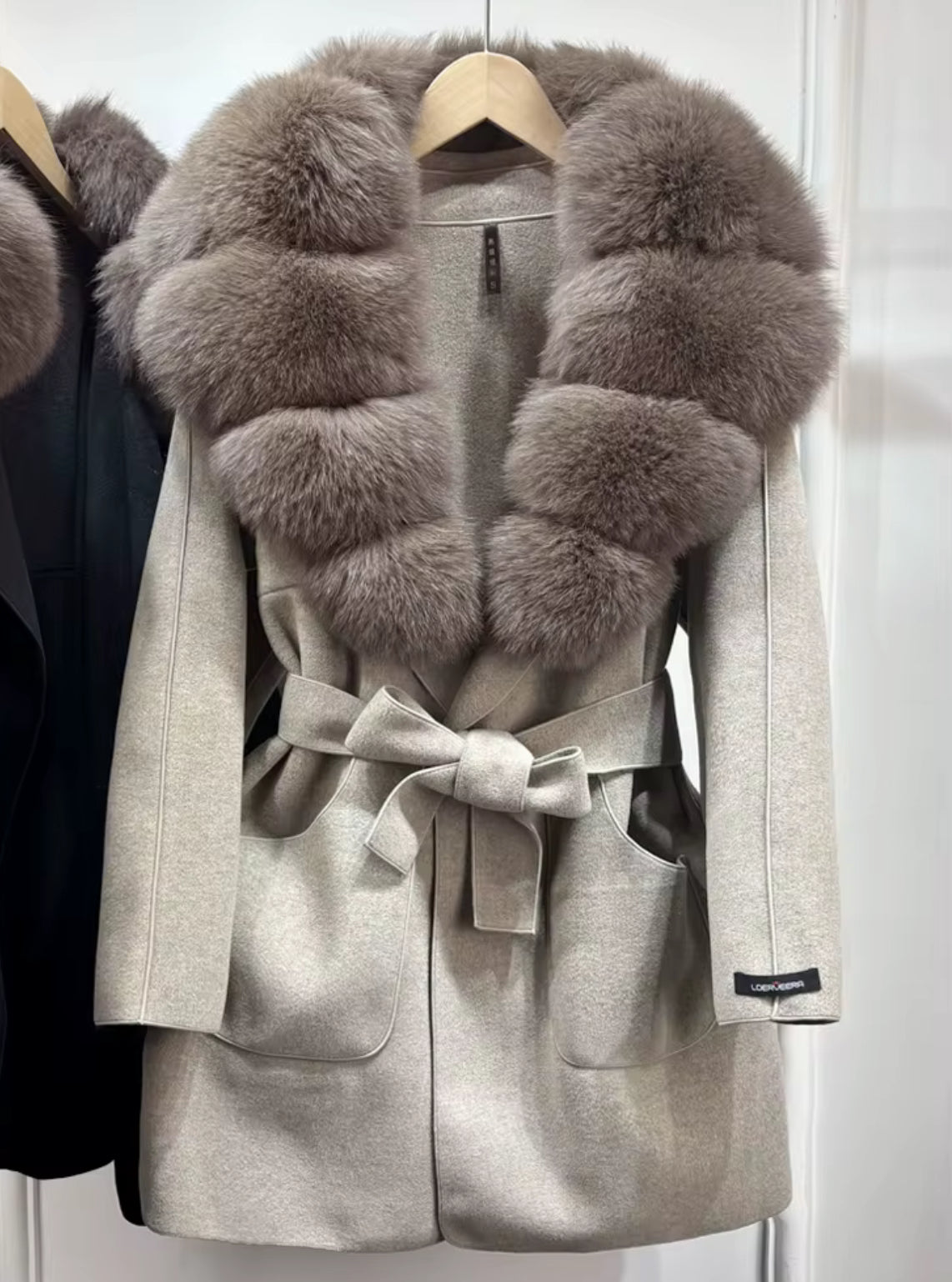 Gray Frost Cashmere Jacket