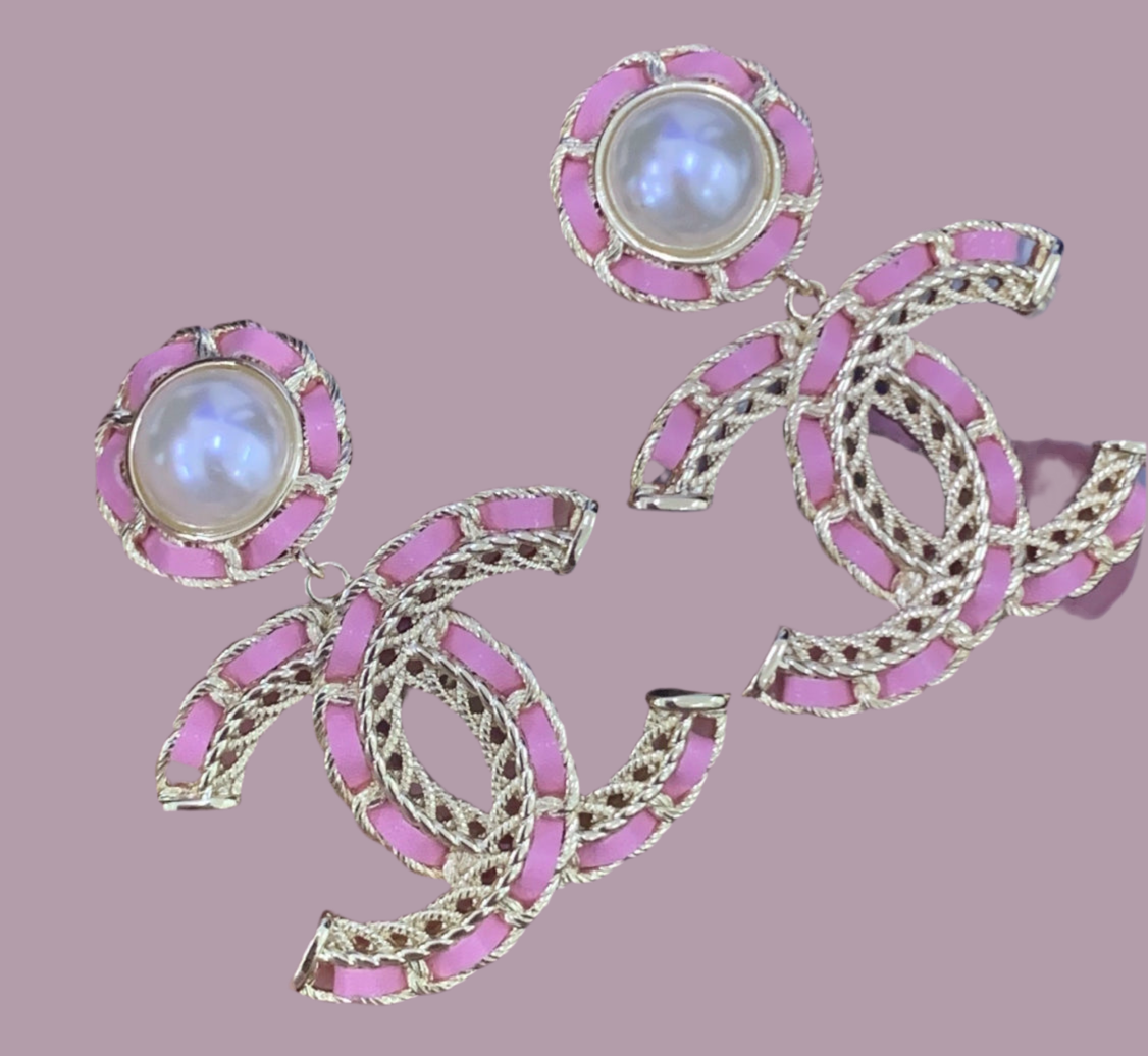 CC Logo inspired earrings