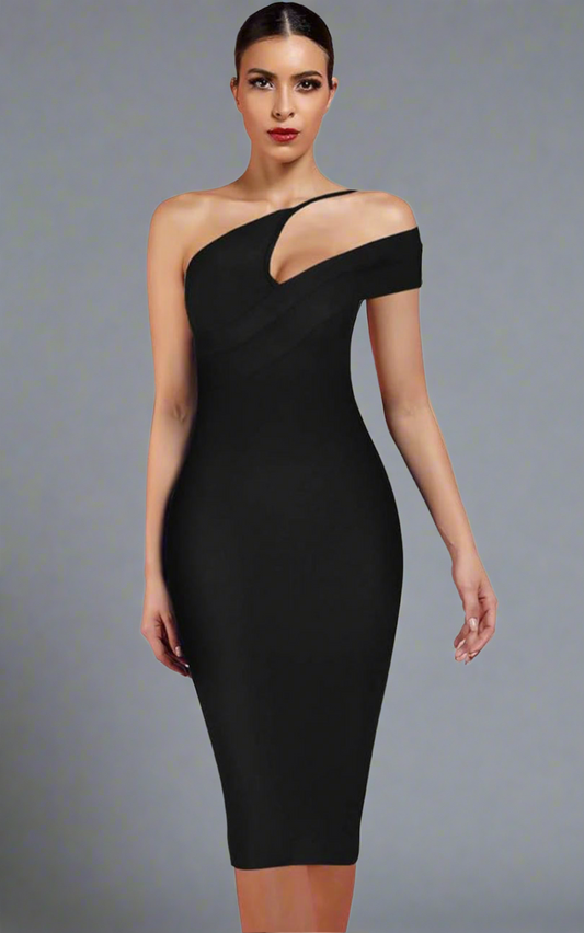 Eterna Noir Bandage Dress