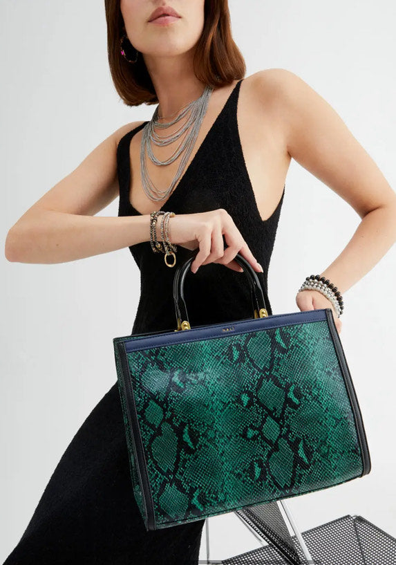 Emerald Serpent Handbag